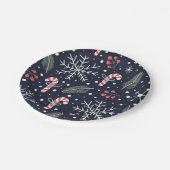 Weihnachten Pappteller (Schrägansicht)