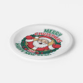 Weihnachten Pappteller (Schrägansicht)