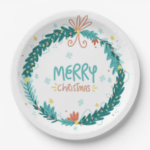 Weihnachten Pappteller