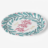 Weihnachten Pappteller (Schrägansicht)