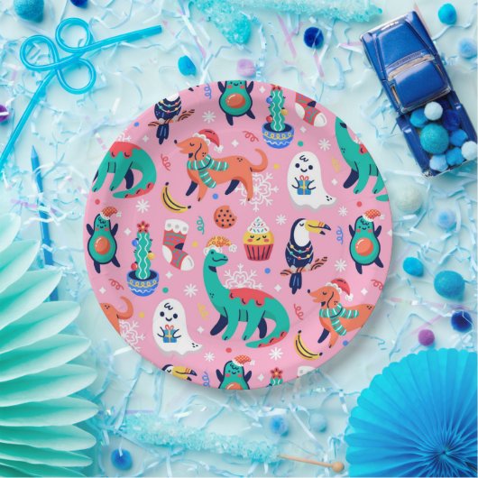 Weihnachten Pappteller (Party)