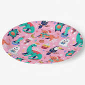 Weihnachten Pappteller (Schrägansicht)