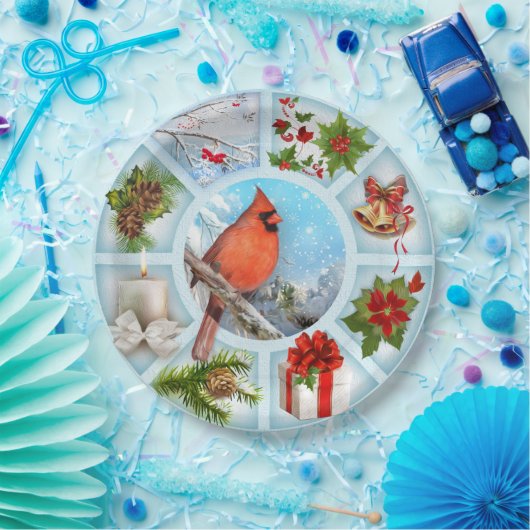 Weihnachten Pappteller (Party)