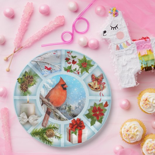 Weihnachten Pappteller (Party)