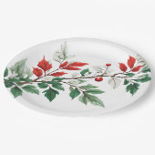 Weihnachten Pappteller (Schrägansicht)