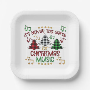 Weihnachten Pappteller