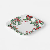 Weihnachten Pappteller (Gewinkelt)