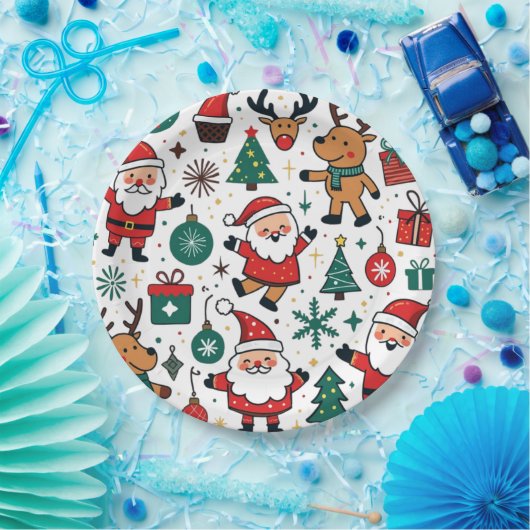 Weihnachten Pappteller (Party)