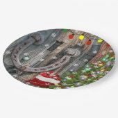 Weihnachten Pappteller (Schrägansicht)