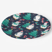 Weihnachten Pappteller (Schrägansicht)