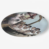 Weihnachten Pappteller (Schrägansicht)