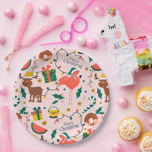 Weihnachten Pappteller (Party)