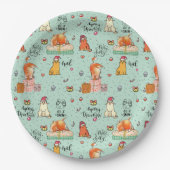 Weihnachten Pappteller (Vorderseite)