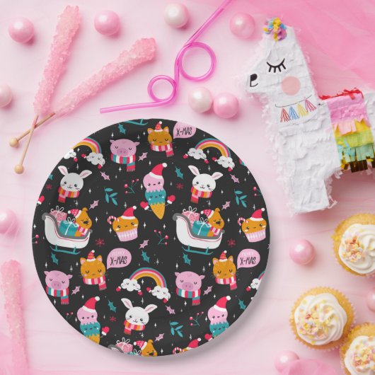 Weihnachten Pappteller (Party)