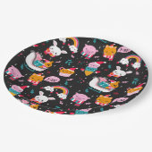 Weihnachten Pappteller (Schrägansicht)