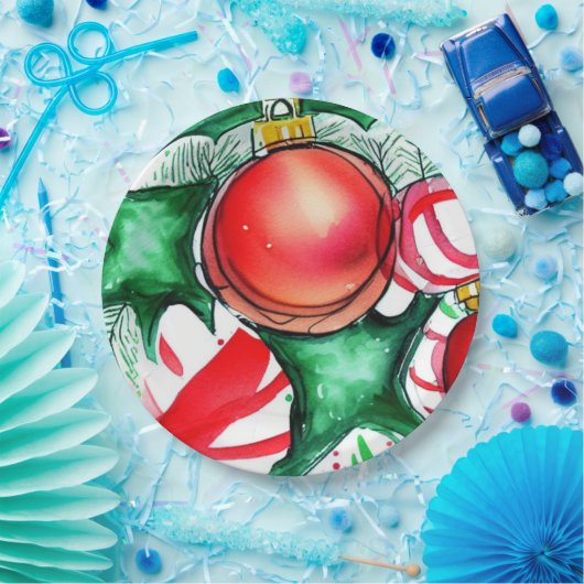 Weihnachten Pappteller (Party)