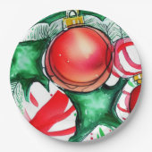 Weihnachten Pappteller (Vorderseite)