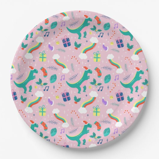 Weihnachten Pappteller (Vorderseite)