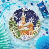 Weihnachten Pappteller (Party)