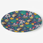 Weihnachten Pappteller (Schrägansicht)