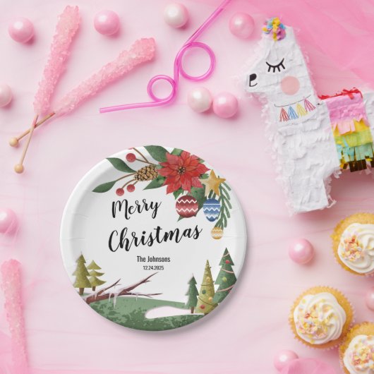 Weihnachten Pappteller (Party)