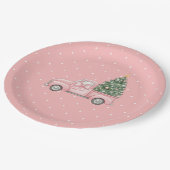 Weihnachten Pappteller (Schrägansicht)