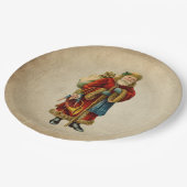 Weihnachten Pappteller (Schrägansicht)