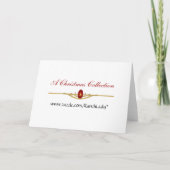 Weihnachten-PARTY EINLADUNG (Rückseite)