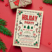Weihnachten - Party Einladung