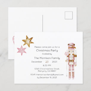Weihnachten Party Einladung, Weihnachten Einladung