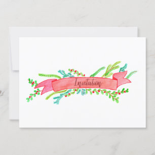 Weihnachten-Party Einladung, Weihnachten Einladung