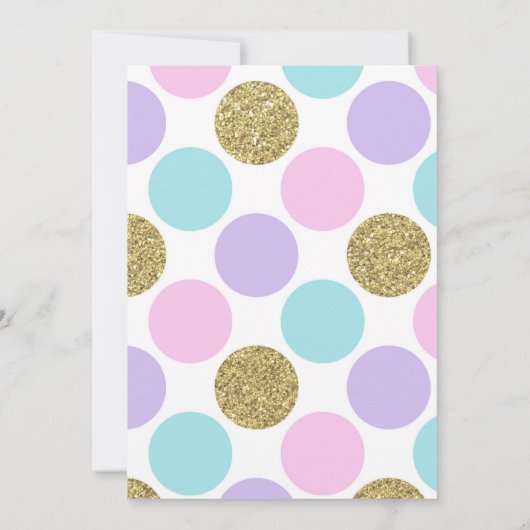 Weihnachten Party Geburtstagseinladung Einladung (Rückseite)