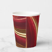 Weihnachten Party-Neujahr Party- Rot und Gold- Pappbecher (Rechts)