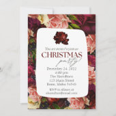 Weihnachten Party oder Urlaub Extravaganza Einladung (Vorderseite)