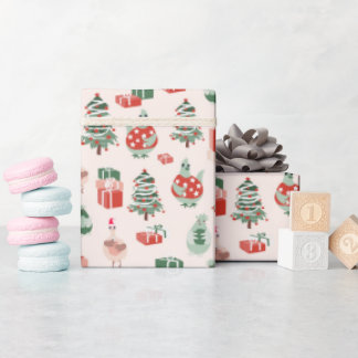 Weihnachten Party Typ Geschenkpapier