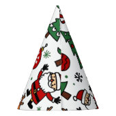 Weihnachten Partyhütchen (Rückseite)