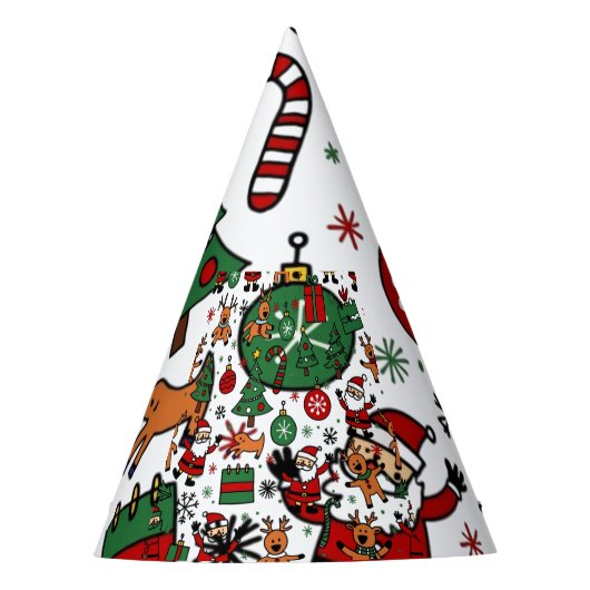 Weihnachten Partyhütchen (Vorderseite)