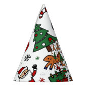 Weihnachten Partyhütchen (Links)