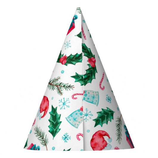 Weihnachten Partyhütchen (Rückseite)