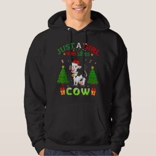 Weihnachten passt in Weihnachten - ein Mädchen, da Hoodie