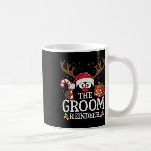 Weihnachten passt zur Familie Groom Rentier Kaffeetasse