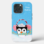 Weihnachten Penguin Heiße Schokolade Frohe Weihnac Case-Mate iPhone Hülle (Rückseite)
