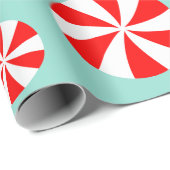Weihnachten | Peppermint Candy Holiday Geschenkpapier (Rolleneckpunkt)