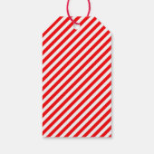 Weihnachten | Peppermint Penguin Holiday Geschenkanhänger (Rückseite)