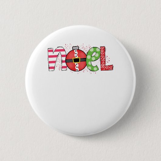 Weihnachten - Perfekte Weihnachtszeit Button (Vorderseite)