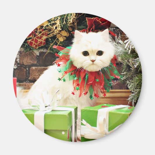 Weihnachten - Persische Katze - Toby Magnet (Vorne)