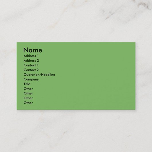 Weihnachten - persische Katze - Toby Visitenkarte (Vorderseite)