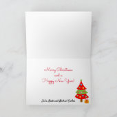 Weihnachten Personalisieren Sie 2 Fotos Kinder (Innenseite)