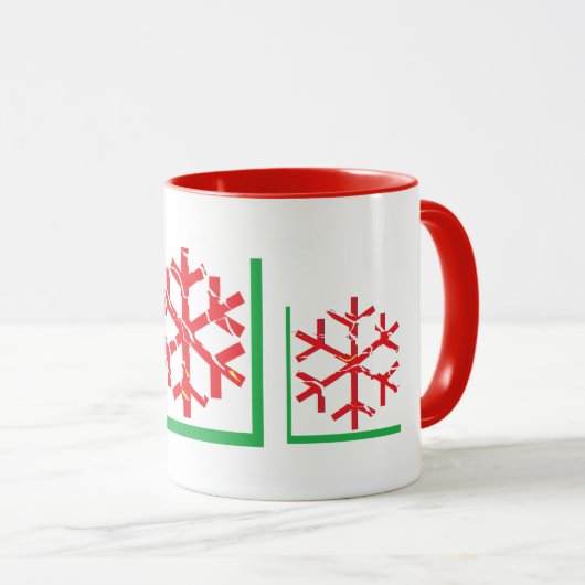 Weihnachten personalisieren Sie die Tasse für Ihre (VorderseiteRechts)
