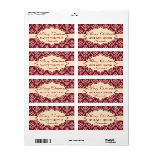 Weihnachten Personalisiert mit Lieben (Vorne)